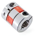8mm x 12mm Flexible Plum Shaft Coupling Marhynchus Aluminum-0