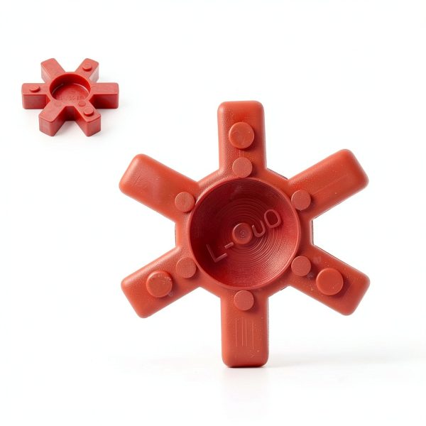 Uxcell L090 Jaw Coupling Insert 2pcs Red Flexible Urethane Center-1