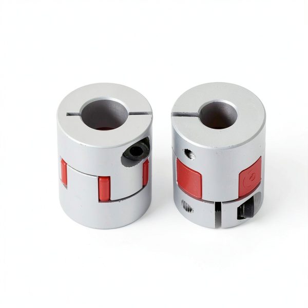 uxcell Aluminum Plum Shaft Coupling 8mm to 12mm Bore L30xD25 Flexible Coupler for 3D Printer CNC Machine and Servo Stepped Motor Pack of 2-1