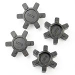 Hordion L075 Flexible NBR Rubber Spider Insert 4 Pack Coupling-0