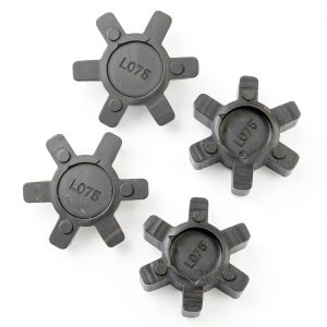 Hordion L075 Flexible NBR Rubber Spider Insert 4 Pack Coupling-0