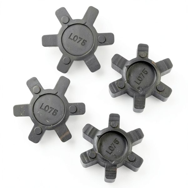 Hordion L075 Flexible NBR Rubber Spider Insert 4 Pack Coupling-0