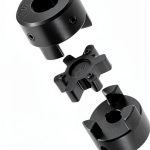 1/2" to 3/4" L075 Flexible 3-Piece L-Jaw Coupling Set by Creative.C-0