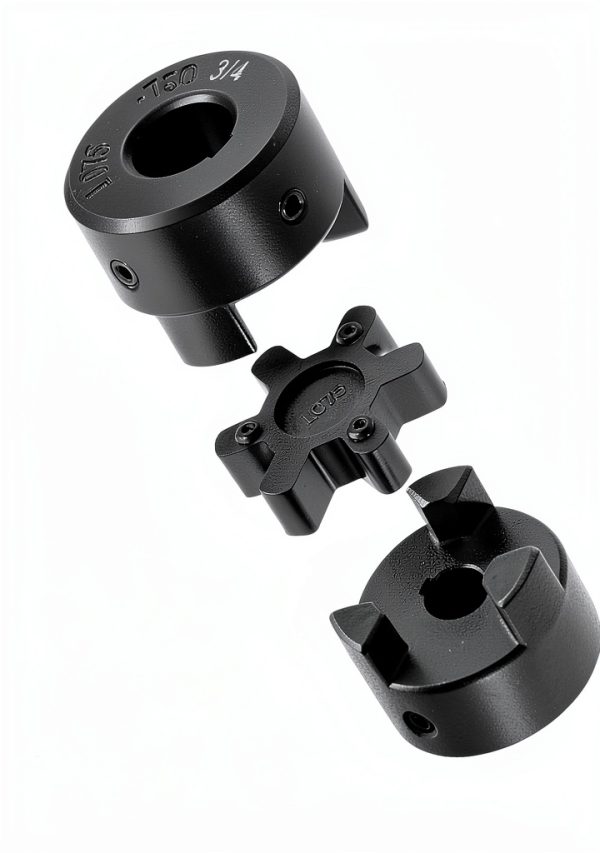 1/2" to 3/4" L075 Flexible 3-Piece L-Jaw Coupling Set by Creative.C-0
