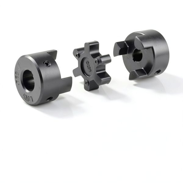 1/2" to 3/4" L075 Flexible 3-Piece L-Jaw Coupling Set by Creative.C-2