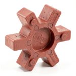 uxcell L099 L100 Jaw Coupling Insert Red Urethane Solid Center-0