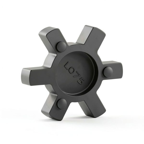 XIKE L075 NBR Rubber Spider Insert for L Jaw Coupling Black Pack of 8-1