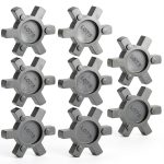 XIKE L075 NBR Rubber Spider Insert for L Jaw Coupling Black Pack of 8-0